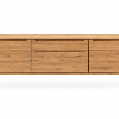 Komoda dębowa 210 cm do jadalni Ora