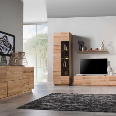 Komoda dębowa 194 cm do jadalni Merano