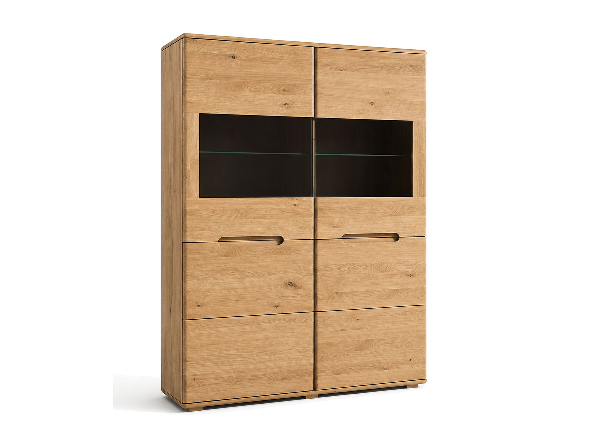 Barek dębowy 120 cm do salonu Valverde