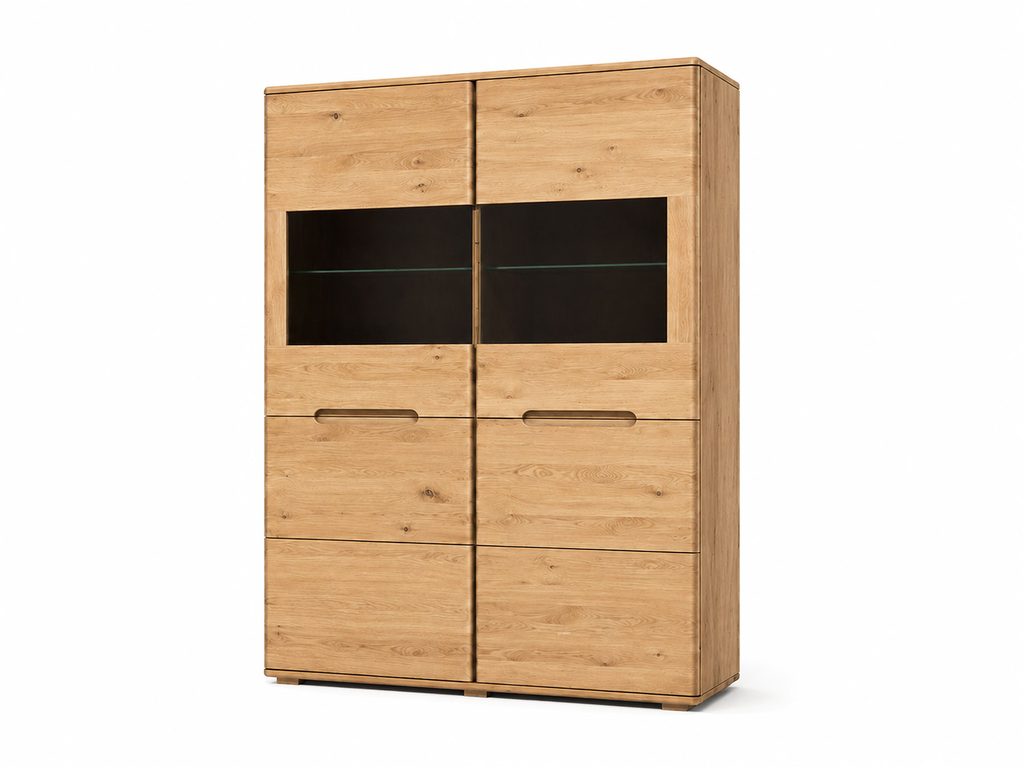 Barek dębowy 120 cm do salonu Valverde