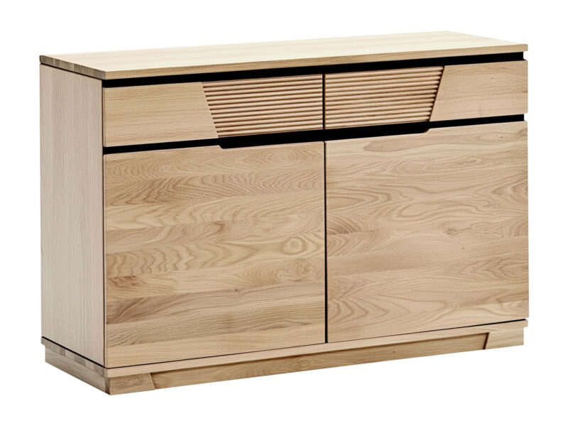 Komoda dębowa 130 cm do salonu Hatillo