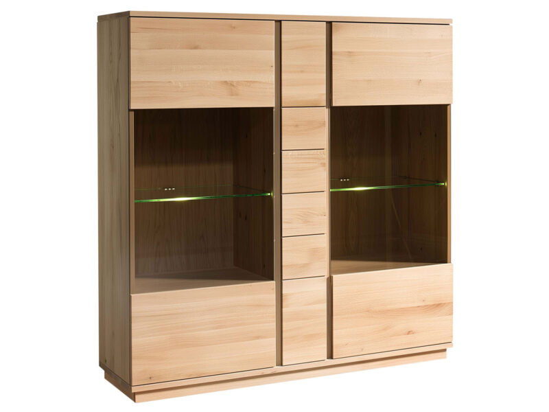 Barek dębowy 146 cm do salonu Limera