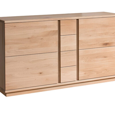 Komoda dębowa 146 cm do salonu Limera