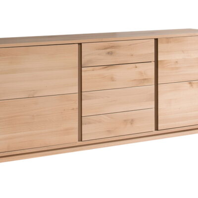 Komoda dębowa 186 cm do jadalni Limera
