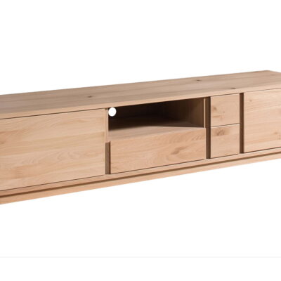 Szafka RTV dębowa 209 cm pod telewizor Limera