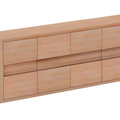 Komoda dębowa 234 cm do jadalni Malaren