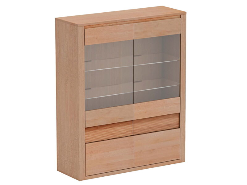 Kredens dębowy 124 cm do jadalni Malaren