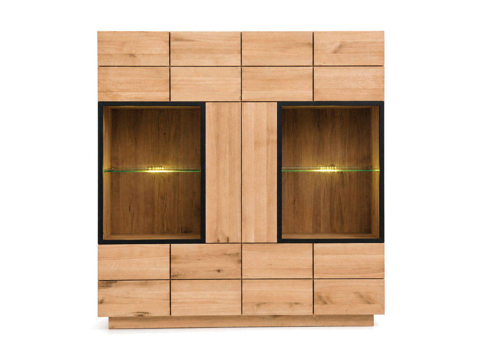 Barek dębowy 129 cm do salonu Merano