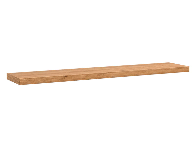 Półka dębowa 175 cm ścienna Merano