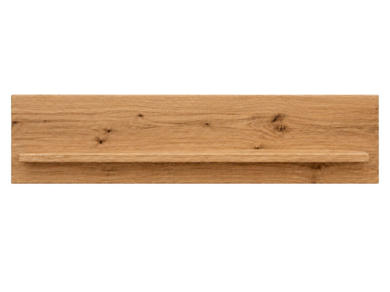 Półka dębowa 154 cm ścienna Tenera