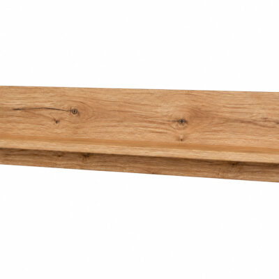 Półka dębowa 154 cm ścienna Tenera